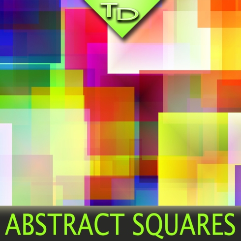 Abstract colorful squares
