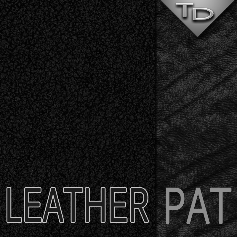 Black leather pattern