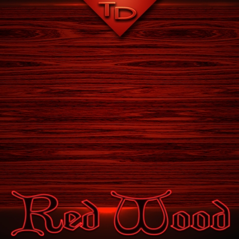 Red wood grain background