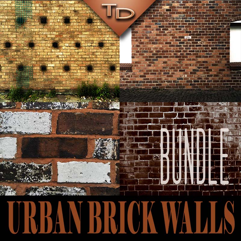 Various Urban Brick Walls Bundle